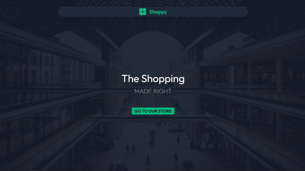 Preview image of Shoppy Website